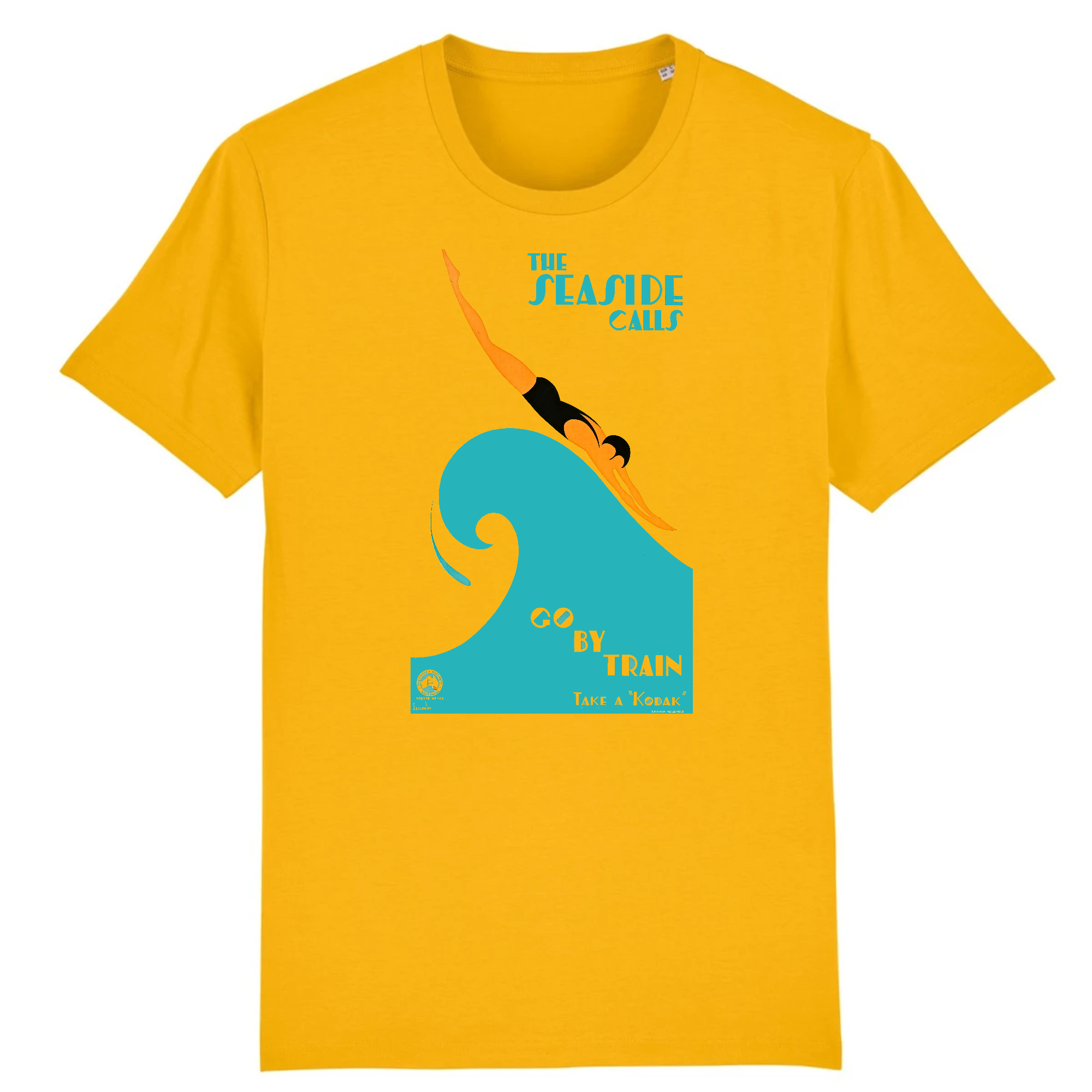 The Seaside Calls de Gert Selheim, années 1930 - T-shirt en coton biologique