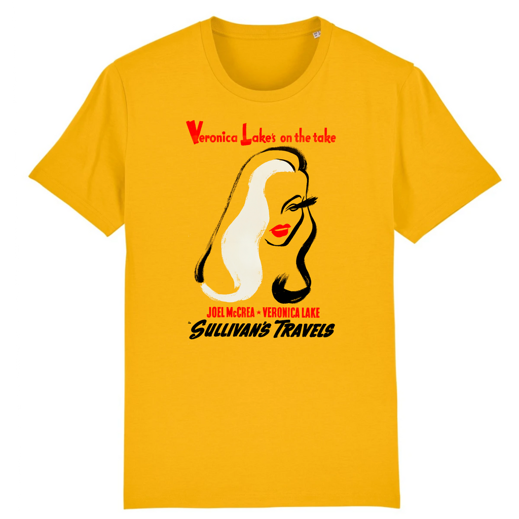 Veronica Lake in Sullivan's Travels, 1941 - Organic Cotton T-Shirt