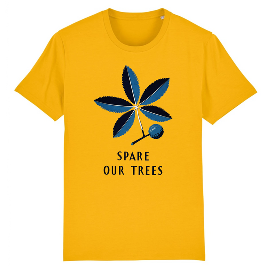 Spare our Trees Clough, 1938 - Camiseta de algodón orgánico