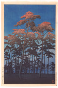 Hikawa Park in Omiya, Kawase Hasui, 1930