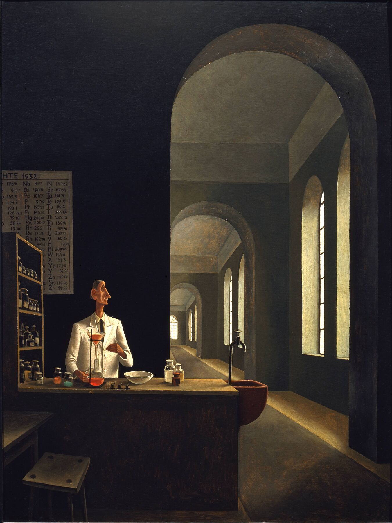 The Chemist by Franz Sedlacek - 1932