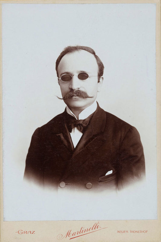 Man with Dark Glasses by Rudolf Martinelli -  c. 1885