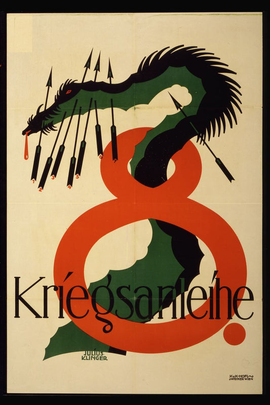 Kriegsanleihe de Julius Klinger - 1918