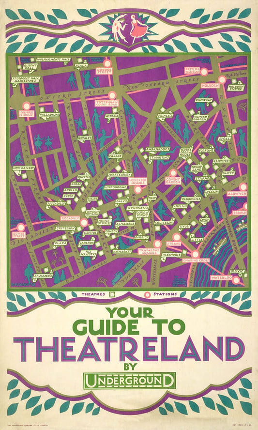 Your Guide to London Theatreland by Reginald Percy Gossop - 1928