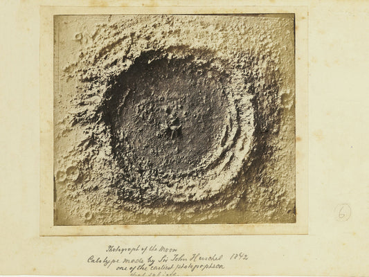 Fotografía de la Luna, fotógrafo desconocido - 1850
