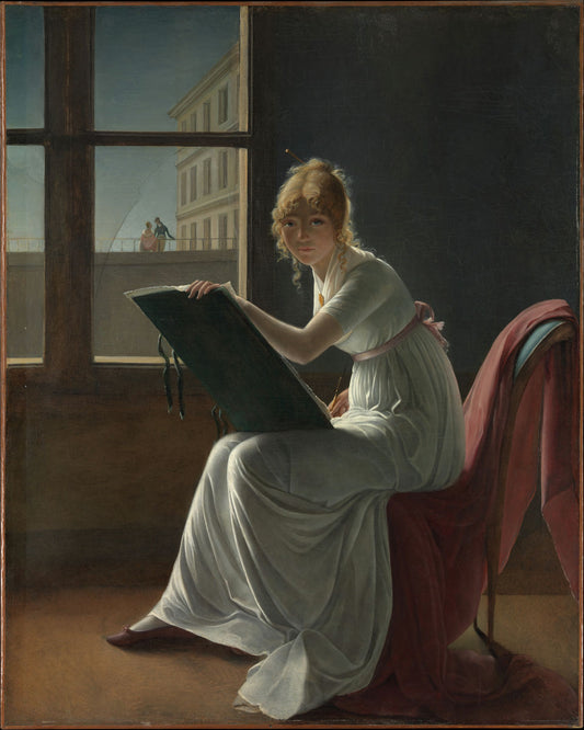 Marie Joséphine Charlotte du Val d'Ognes por Marie Denise Villers - 1801 
