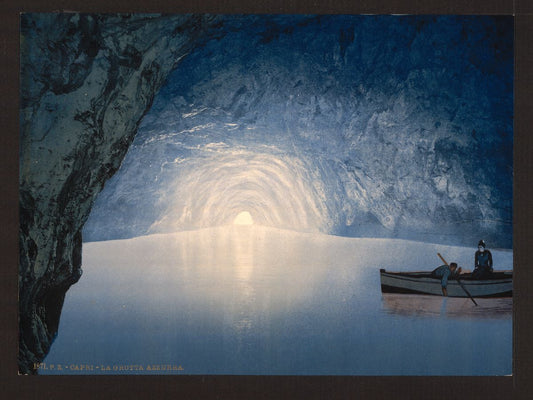 La Grotte Bleue - 1890