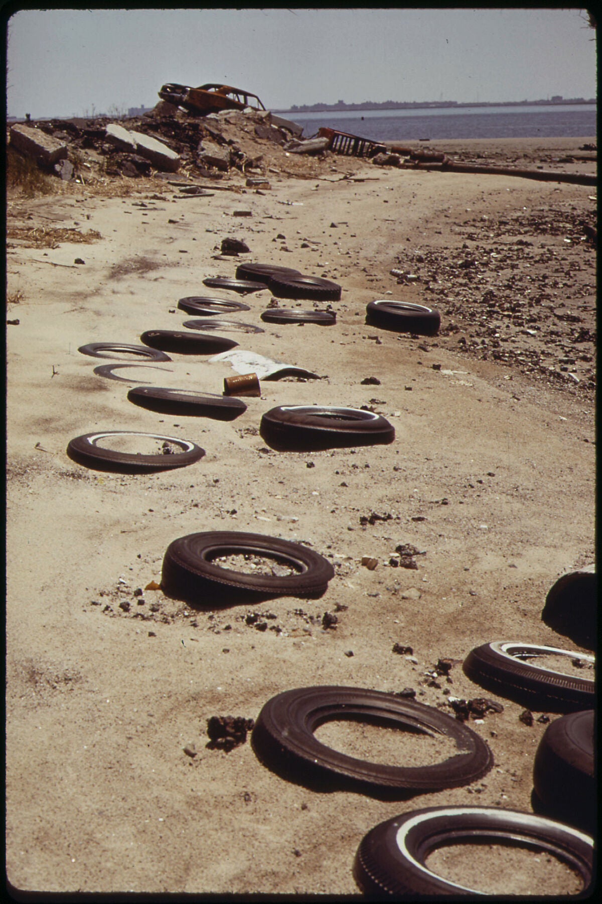This Land Along Jamaica Bay Is Owned by the JFK Airport by Arthur Tress - 1973