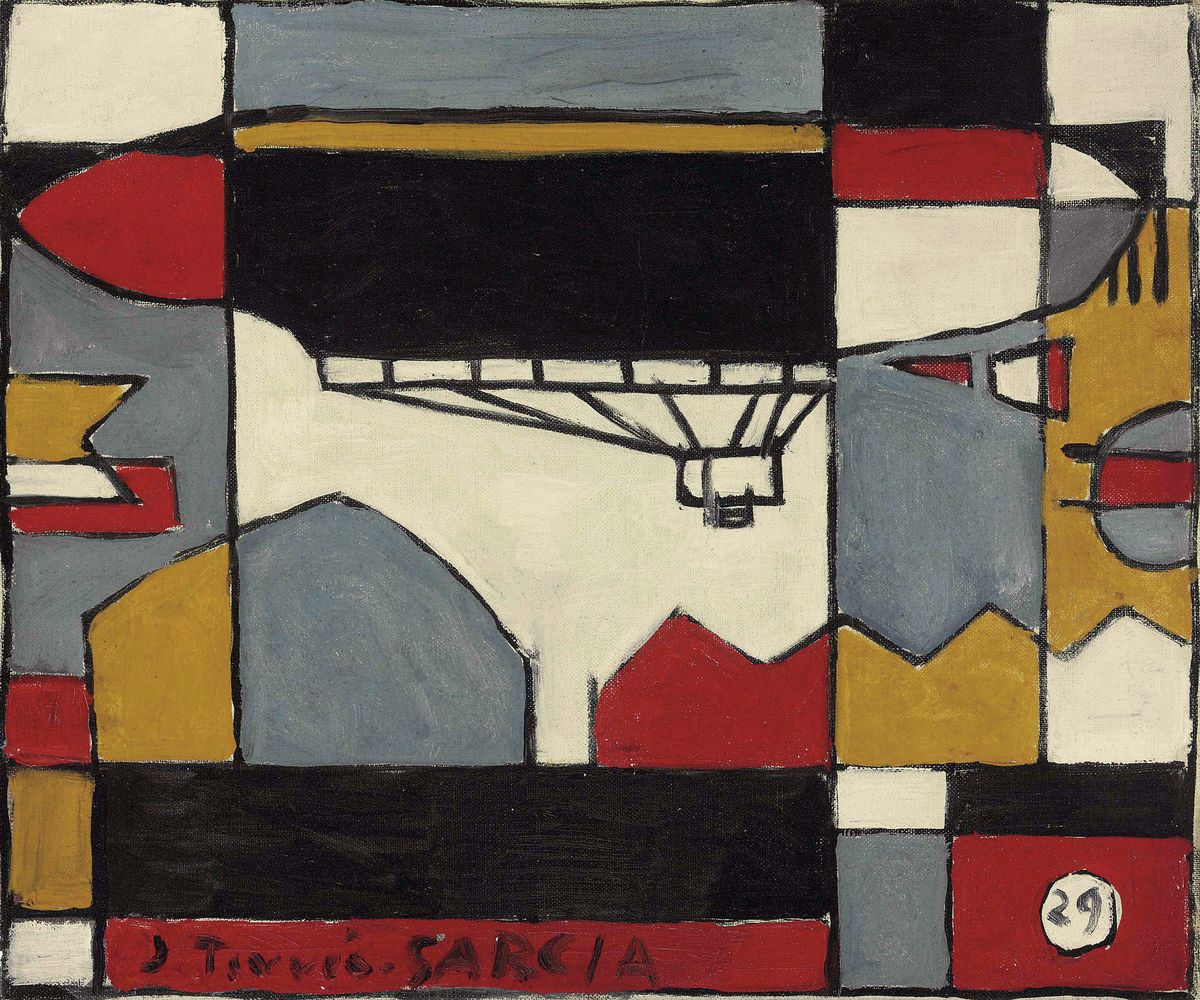 Dirigible by Joaquín Torres-García - 1929