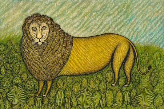 Lion by Morris Hirshfield - 1939