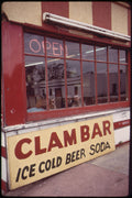 Snack Bar in Summer Community of Broad Channel on Jamaica Bay by Arthur Tress - 1973
