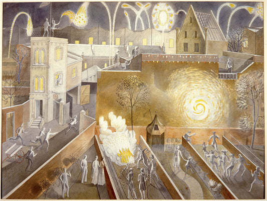 Fireworks by Ravilious - c.1938