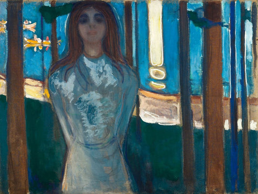 La Voix, Nuit d'été d'Edvard Munch - 1896 
