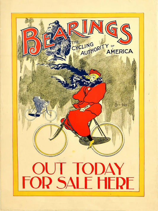 Bearings The Cycling Authority Of America Magazine by Charles A. Cox - 1890s