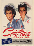 Be a Cadet Nurse. The girl with a future! Jon Whitcomb 1940