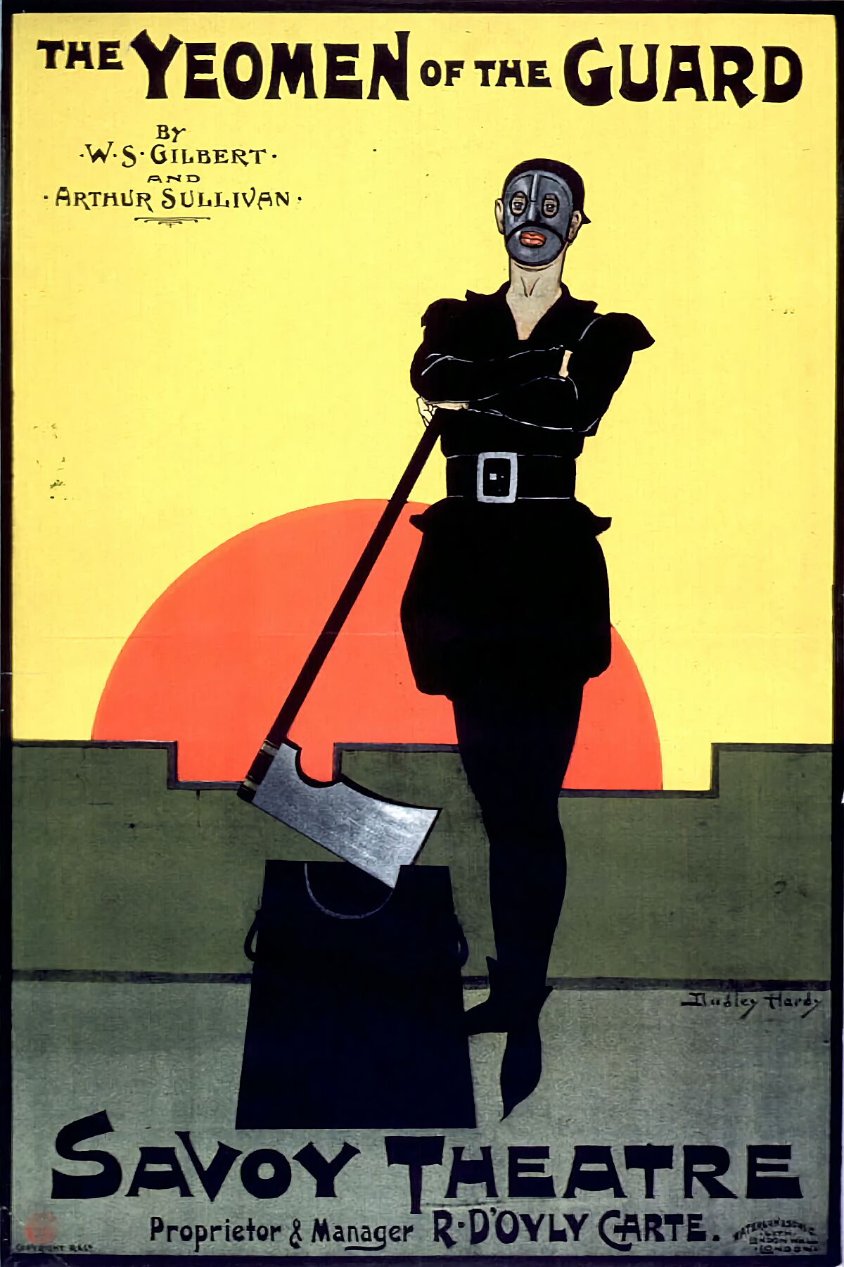 The Yeomen of the Guard Commanditaire by Dudley Hardy - 1897