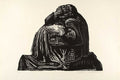 The Parents (War portfolio, plate 3) by Kathe Kollwitz - c.1921-1922