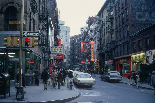 Chinatown, New York City by Gerry Cranham - November 1969
