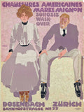 CHAUSSURES AMERICAINES by Ludwig Hohlwein - 1908