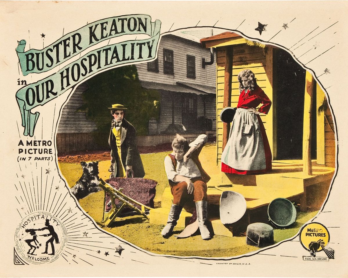 Lobby card for Buster Keaton's 'Our Hospitality' - 1923