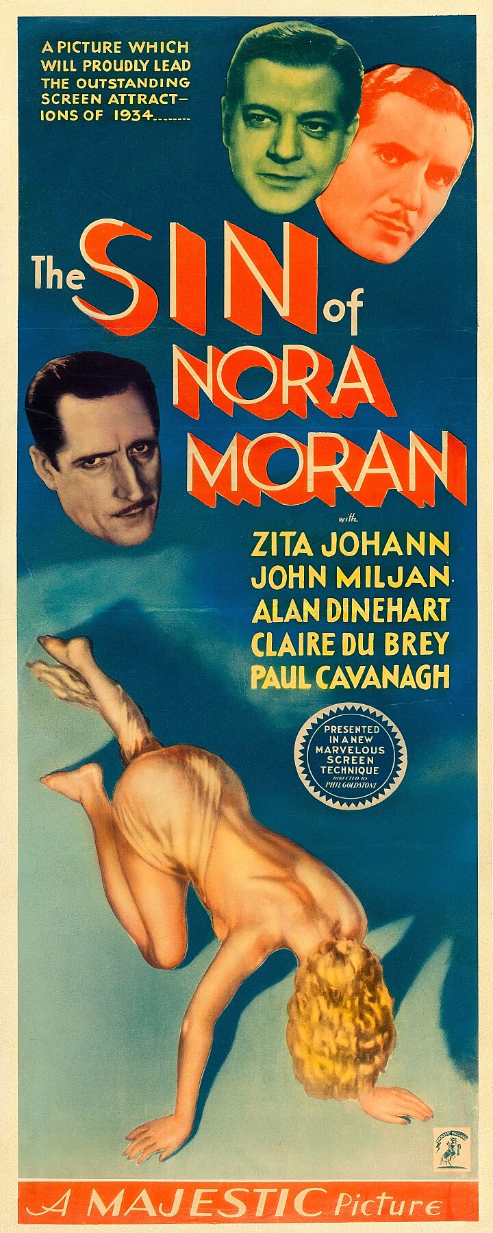 The Sin of Nora Moran is a 1933 American film directed by Phil Goldstone.