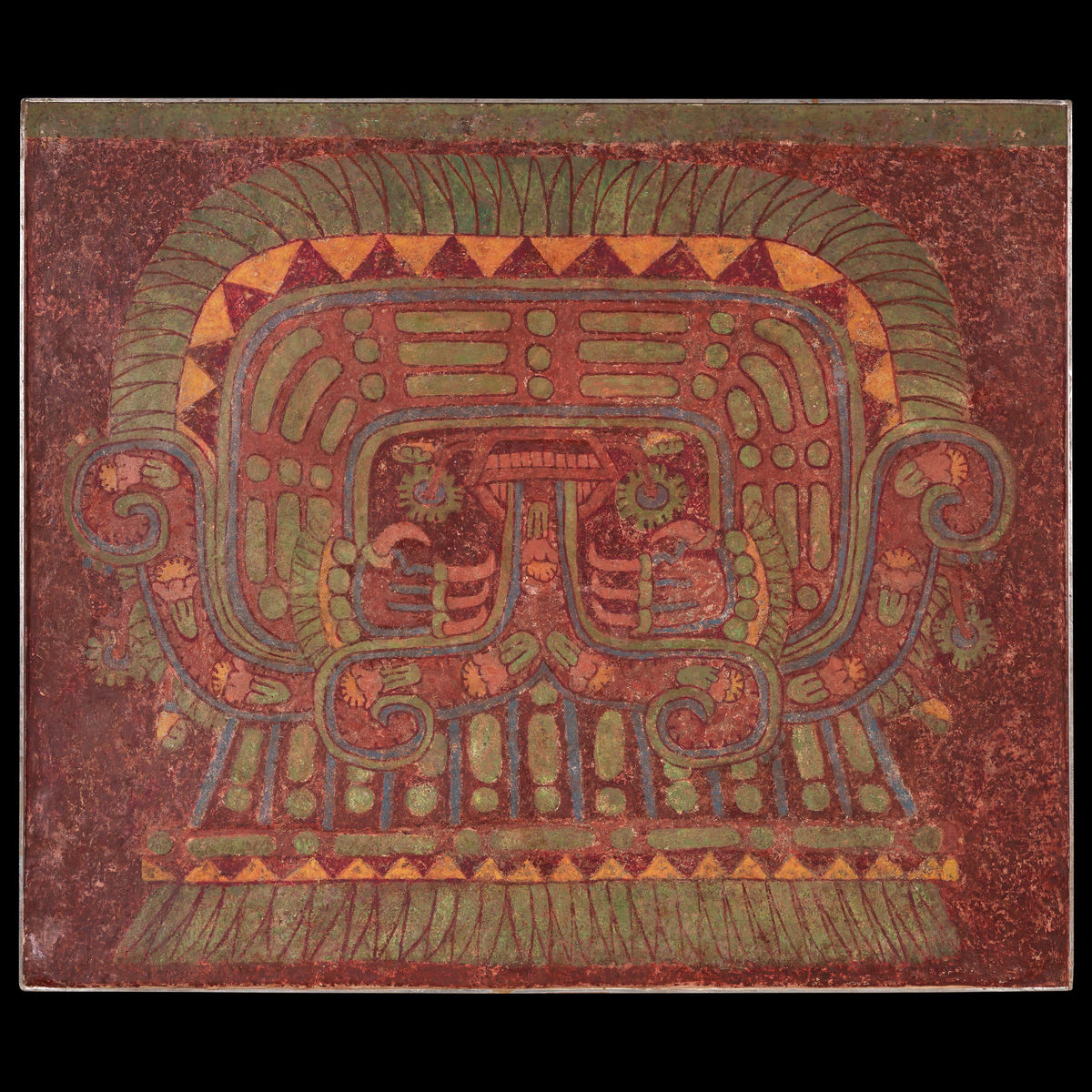 Peinture murale, 500–550 CE 