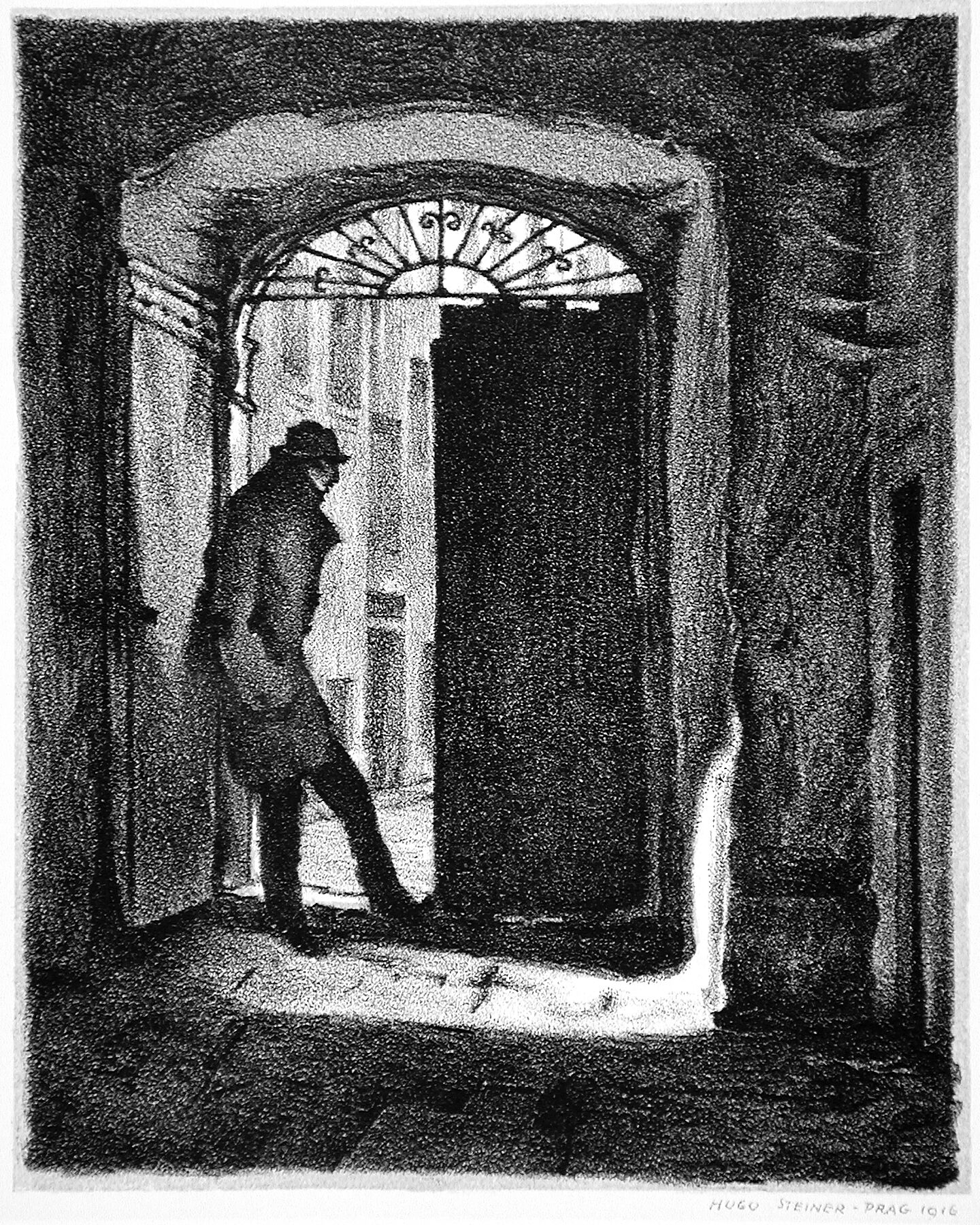 The student Charousek (Alternate Title: Der Student Charousek) by Hugo Steiner-Prag - 1915-1916