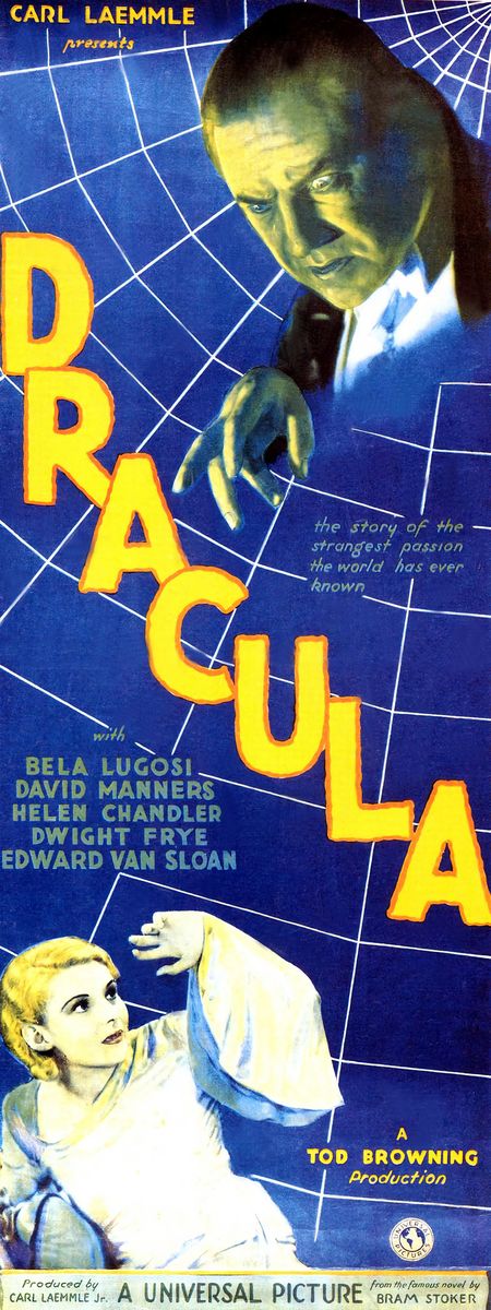Dracula Insert Movie Poster - 1931