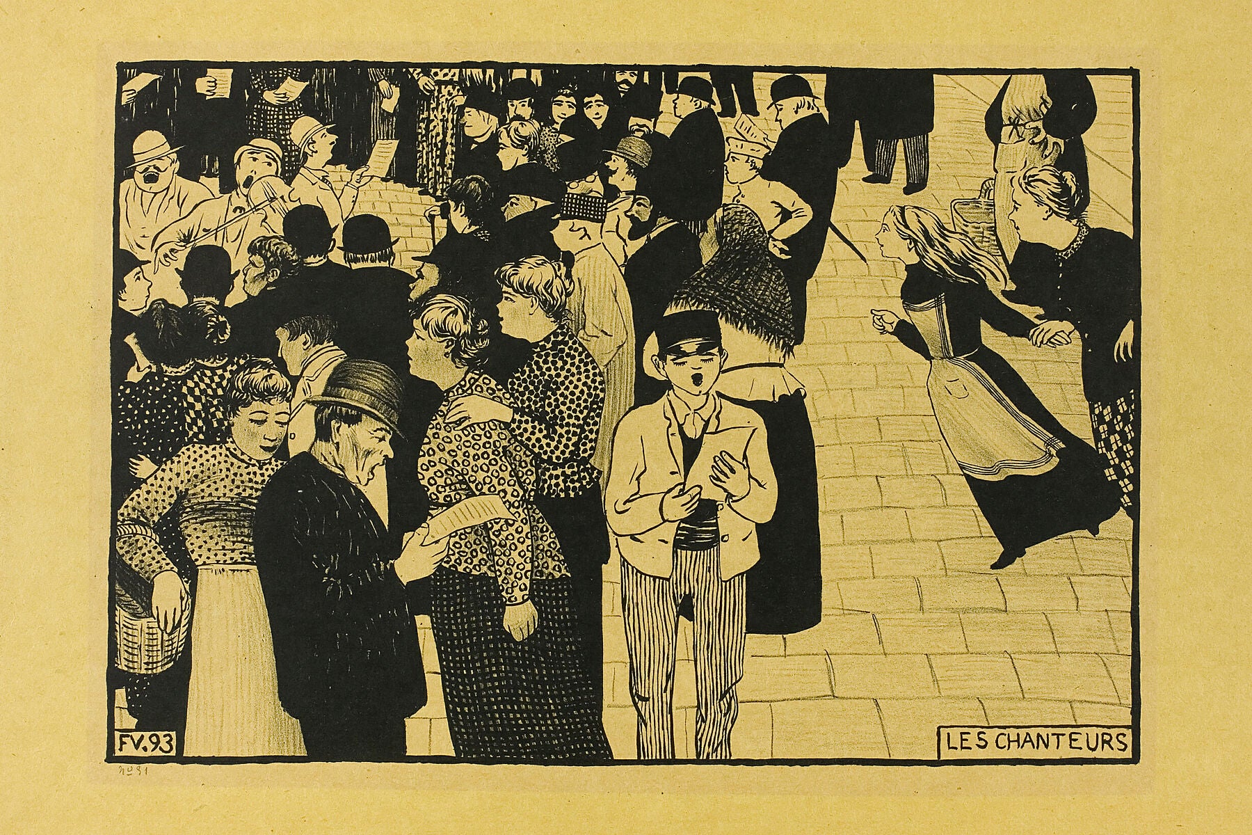 The Singers by Félix Vallotton - 1893