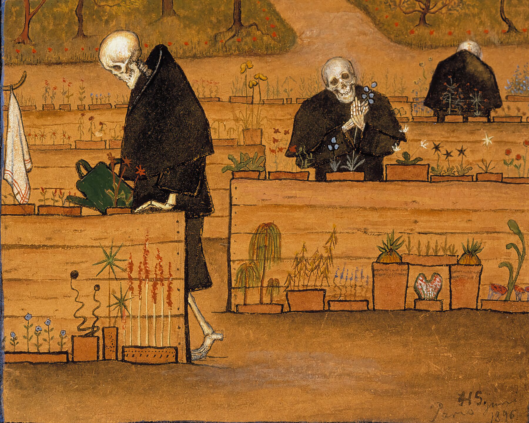 The Garden of Death by Hugo Simberg - 1896
