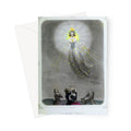 La Bonne Etoile by J.J. Grandville, 1849 - Greeting Card