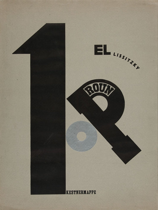 First Kestner Portfolio Title page and 6 sheets by El Lissitzky - 1923