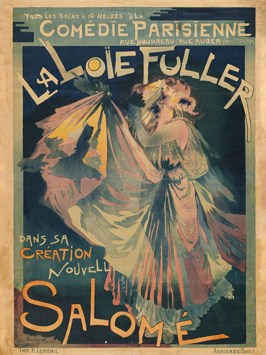 Comedie Parisienne by Georges de Feure, Salomé - 1900
