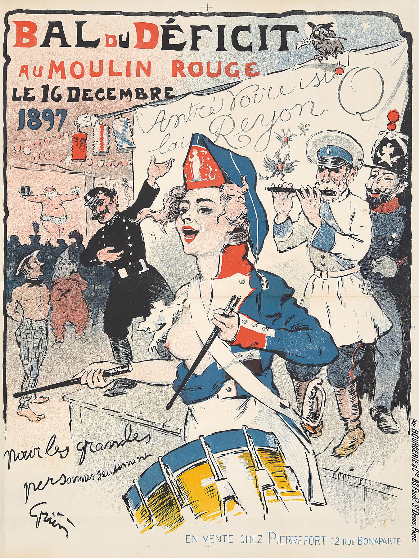 Bal du Déficit by Jules-Alexandre Grün - 1897