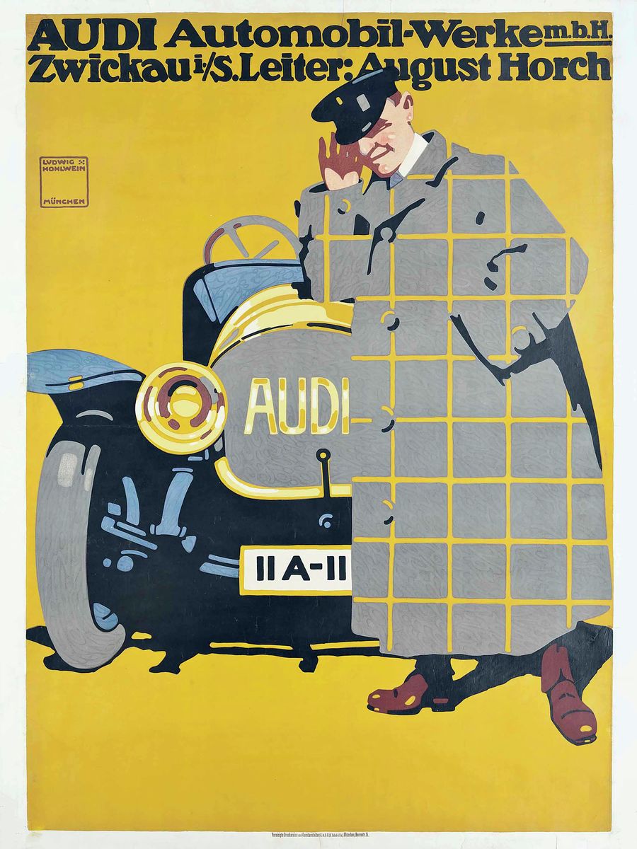 AUDI by Ludwig Hohlwein - 1912