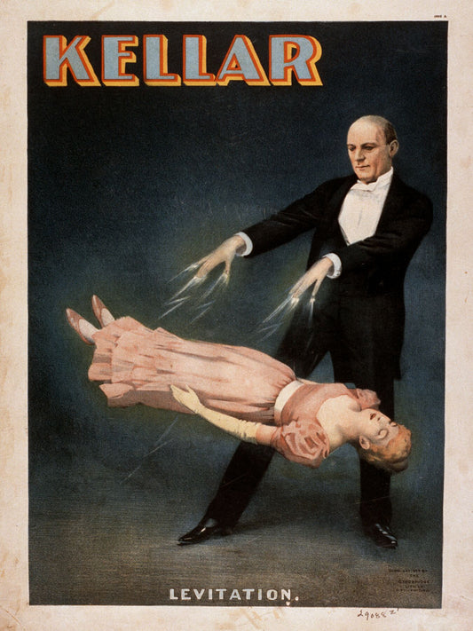 Harry Kellar - Levitation, (1849-1922) c.1914