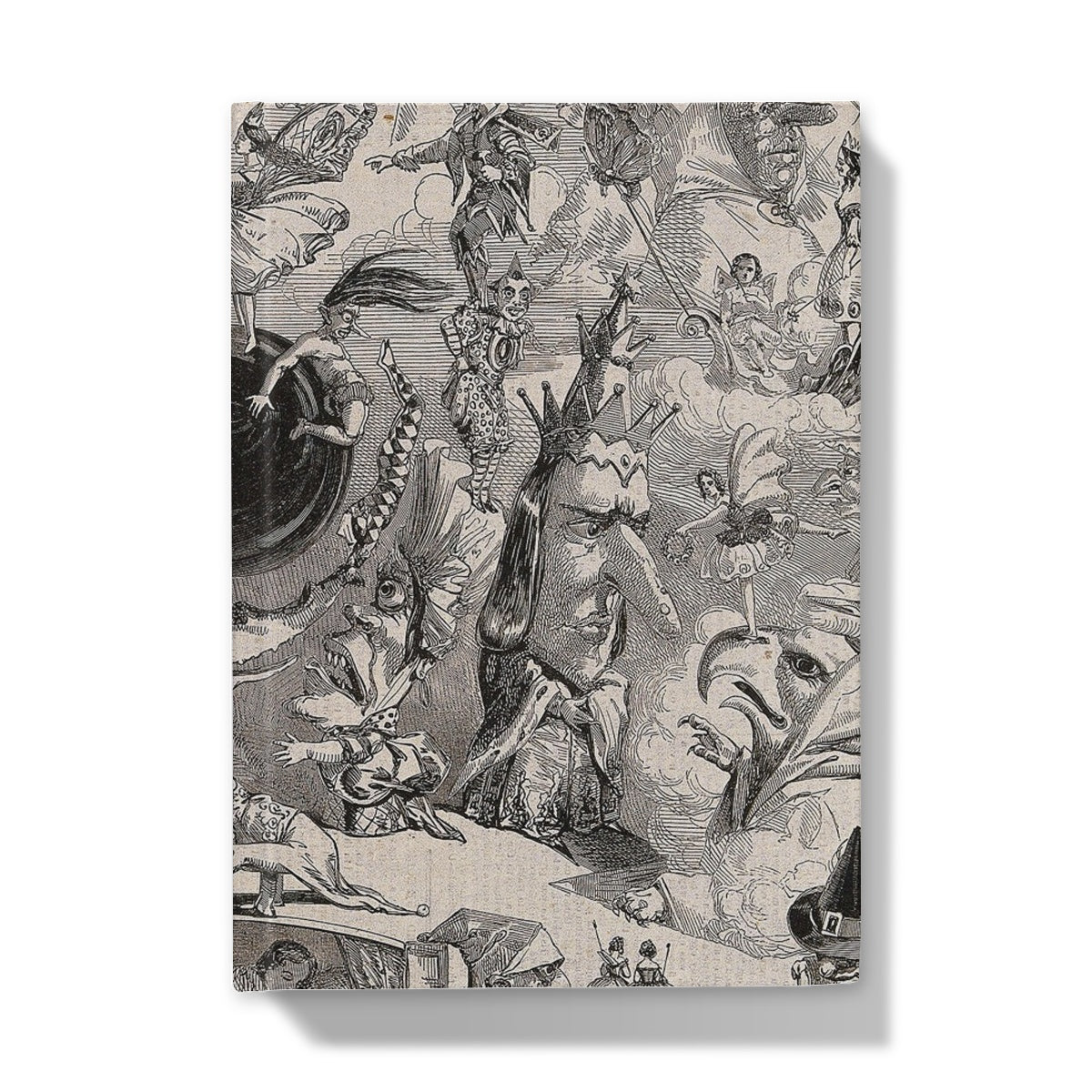 El sueño del niño de la pantomima de Alfred Crowquill, 1859 - Cuaderno de tapa dura