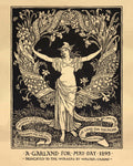 A Garland for May Day by Walter Crane - 1895