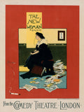 The New Woman at the Comedy Theatre by Albert George Morrow - 1894