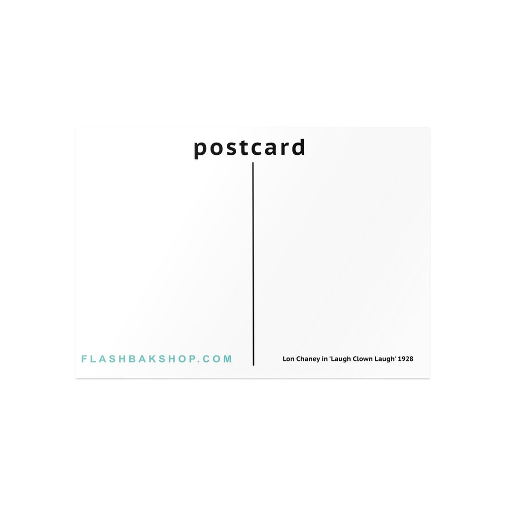 Lon Chaney in Laugh Clown Laugh 1928 - Postcard