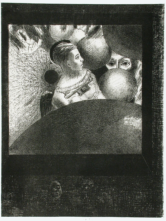Edgar Poe pour Odilon Redon - 1882 