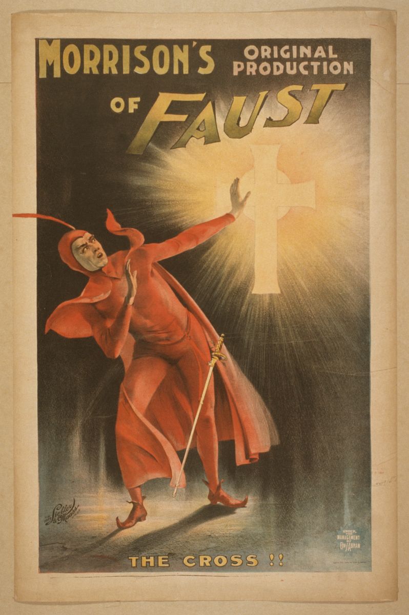 Production originale de Morrison de Faust - 1896 