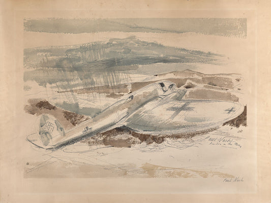 The Raider on the Moors by Paul Nash - 1940