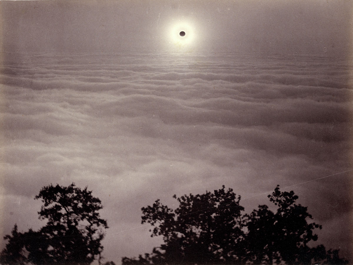Eclipse solar de Carleton Watkins - 1889