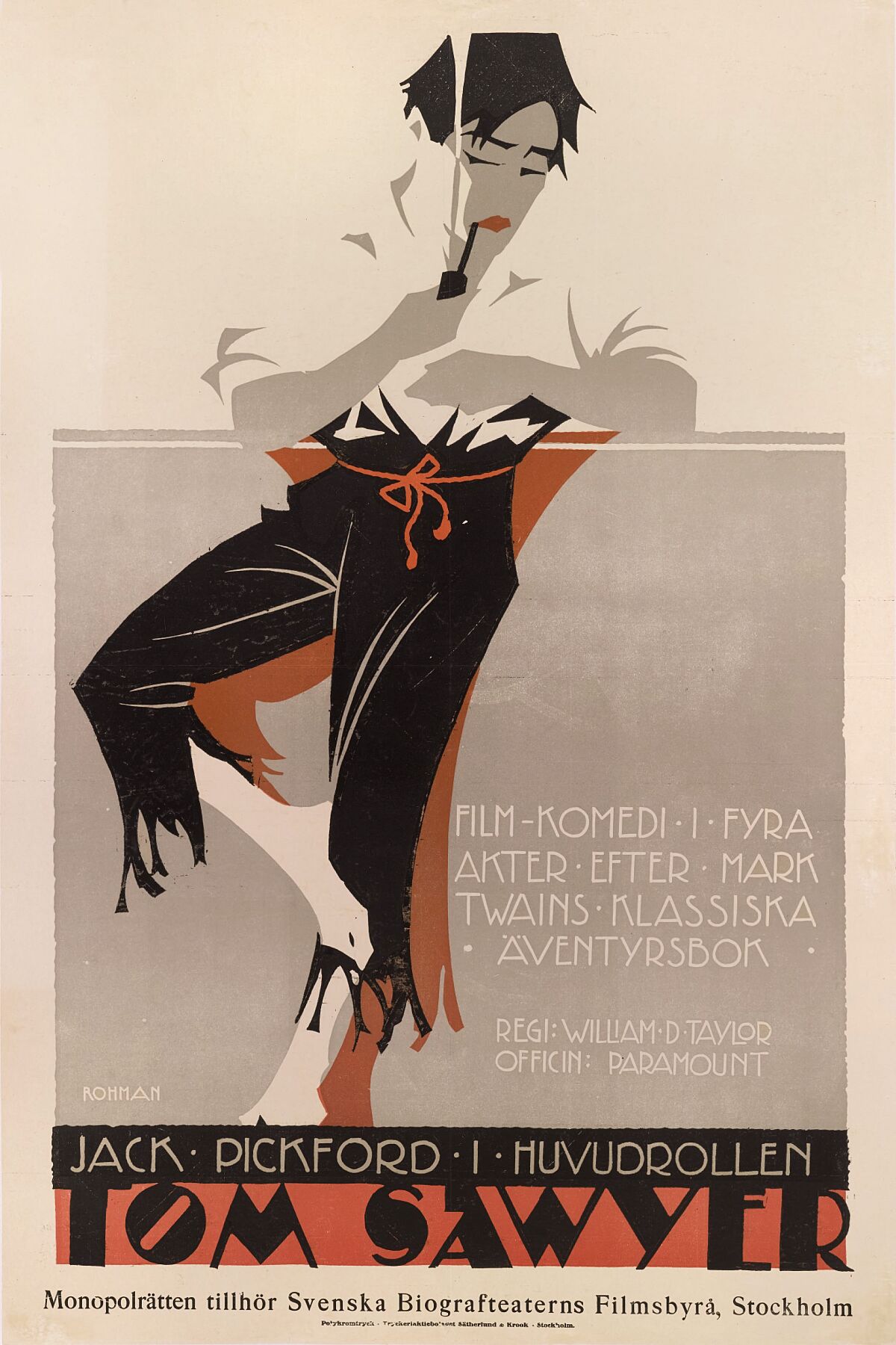 Tom Sawyer by Eric Rohman - 1917