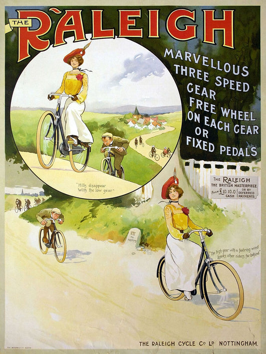 Raleigh Bicycles - c.1900