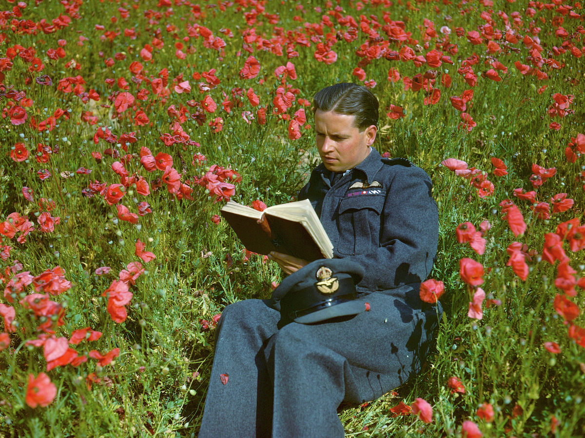 Wing Commander Guy Gibson en Scampton - 22 de julio de 1943.