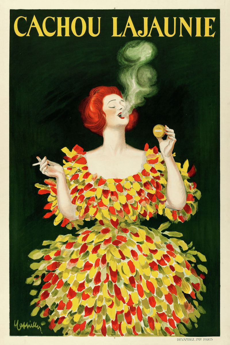 Cachou Lajaunie Advert by Leonetto Capiello - 1922