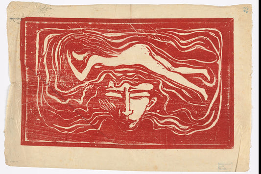 In the Man's Brain Edvard Munch - 1897