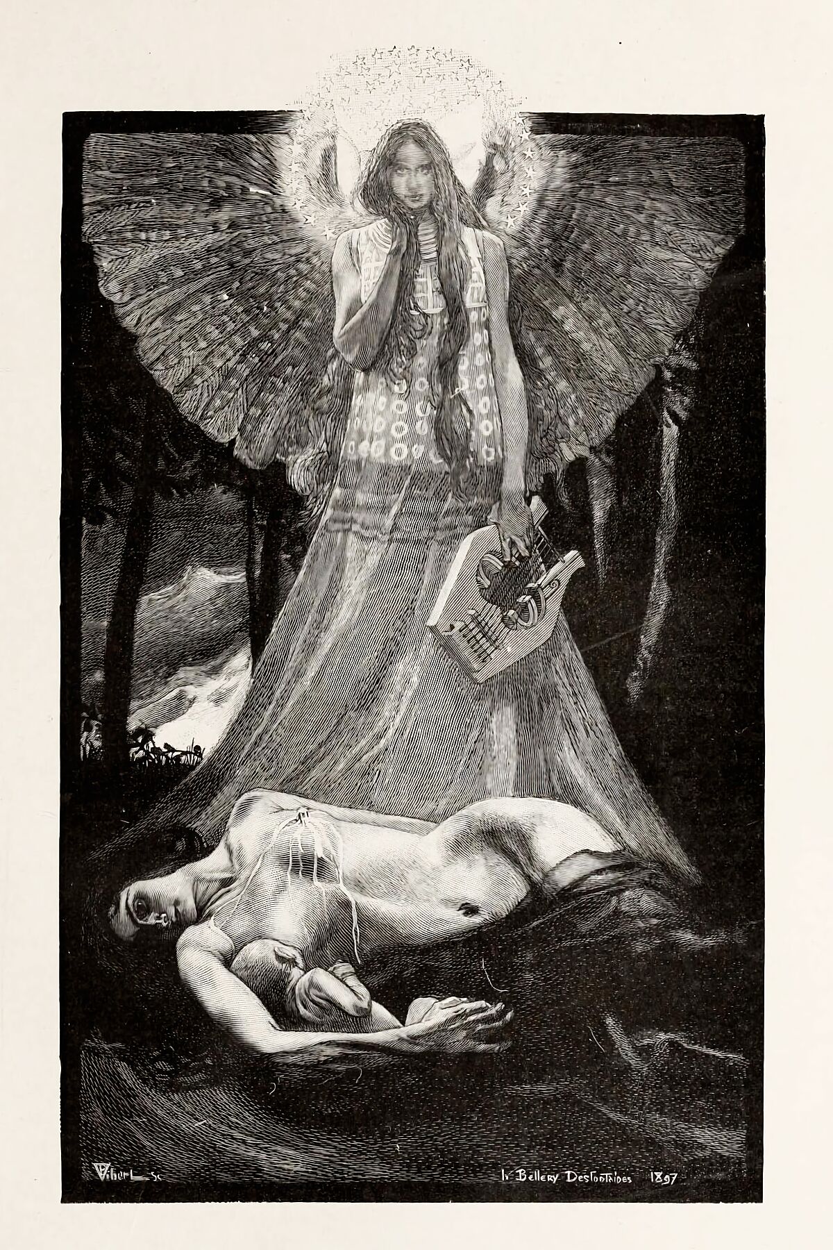 Au Pays De La Vierge’ (In the Land of the Virgin) by Henri Bellery-Desfontaines (1867-1909) - 1896